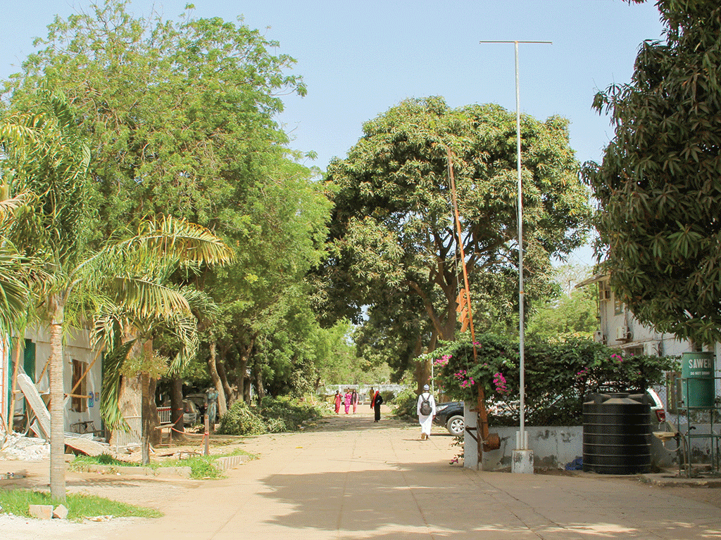 Kanifing campus entrance